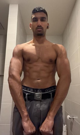 Client 88 kg down to 74 kg over 16 weeks, after