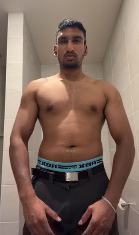 Client 88 kg down to 74 kg over 16 weeks, before
