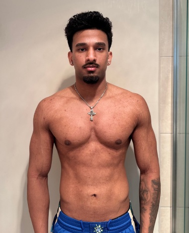Client 73 kg down to 63 kg over 12 weeks, after
